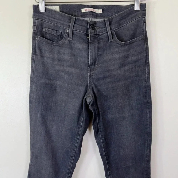 Levi's Premium 311 Shaping Skinny Dark Wash Jeans - Picture 3 of 16